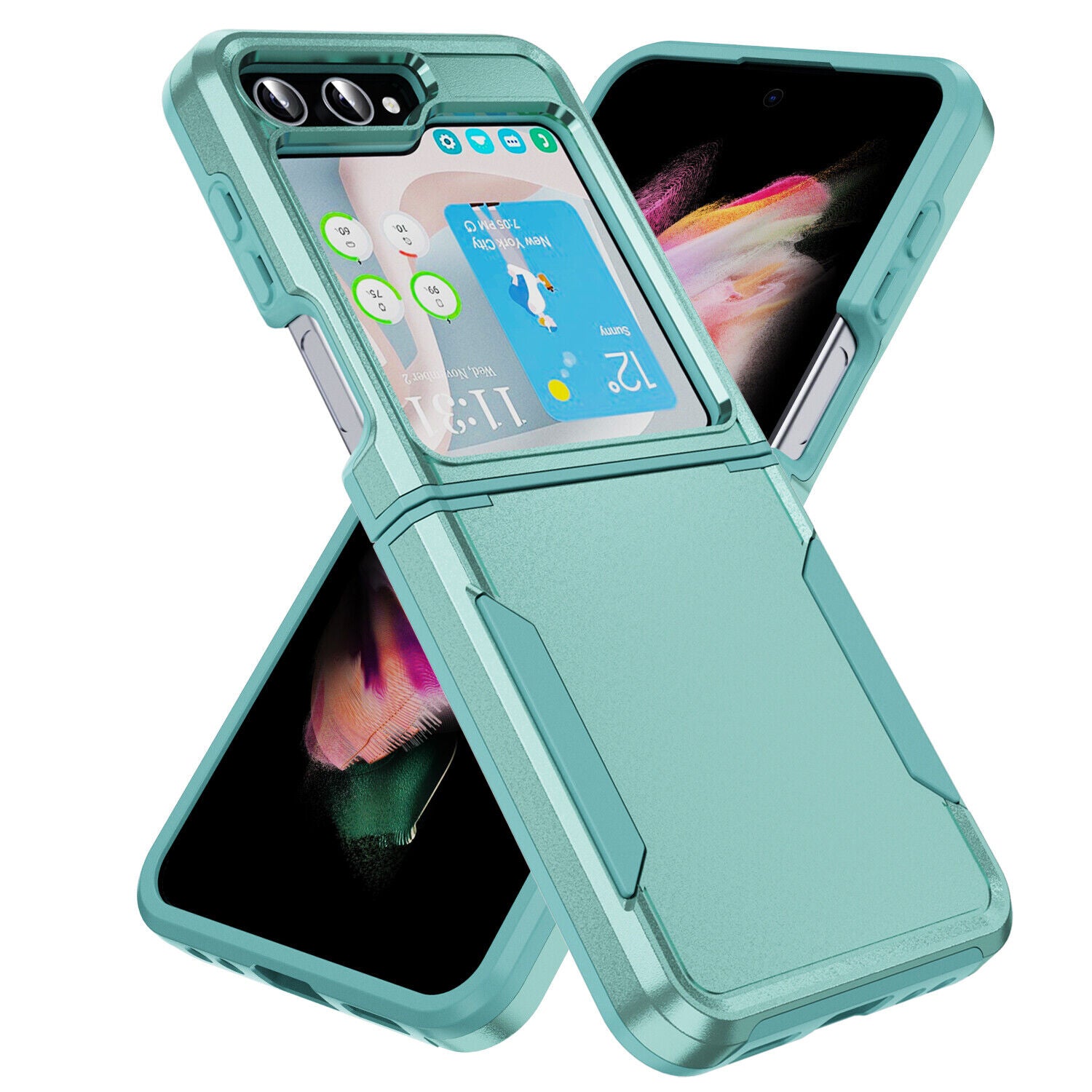 Coque hybride fine pour Samsung Galaxy Z Flip 6 5G Coque hybride fine pour Samsung Galaxy Z Flip 6 5G